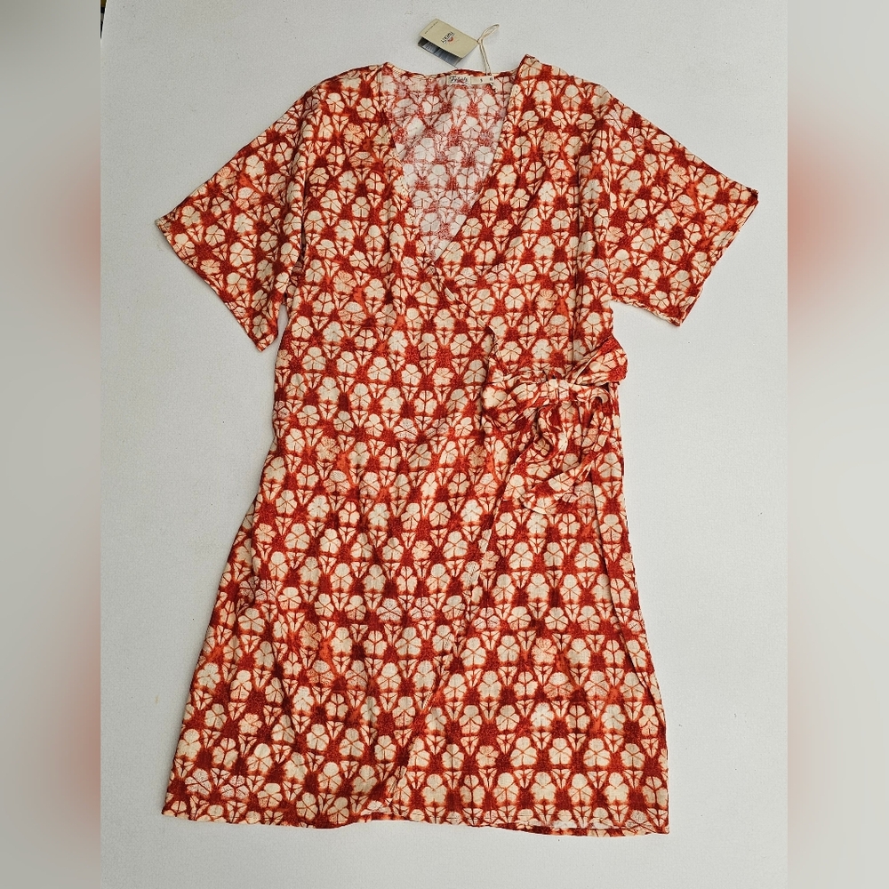 Faherty Willow Wrap Dress